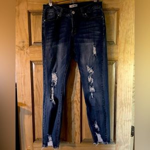 Distressed Skinny Jeans